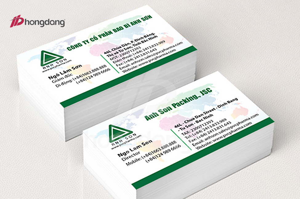 in card visit dep lay ngay